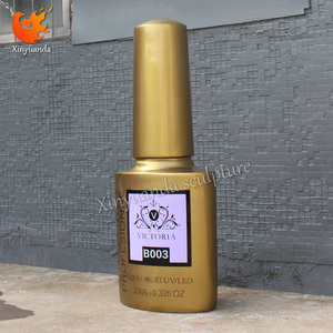 कस्टम बड़े सुनहरे नाखून पॉलिश की बोतल फाइबरग्लास मूर्तिकला रेसिन शिल्प शॉपिंग केंद्रों के लिए मॉडल पैटर्न के साथ - Product Image 2