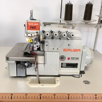 Machine à coudre surjeteuse à quatre fils de Taïwan Siruba 747L 747 Machine à coudre surjeteuse industrielle