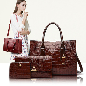 New Lady <b>Set</b> Bags Outdoor PU Leather Women's Shoulder Bag Messenger Bags <b>Waterproof</b> Elegant Large Capacity - Product Image 1