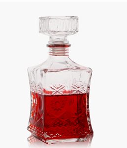 Tapón Hermético para Botellas de Whisky, Licor, Brandy, Vodka, <span class=keywords><strong>Bourbon</strong></span>, de Cristal sin Plomo, con Estampado Dorado, para Regalo, Decoración de Bar en Casa o Fiestas - Product Image 1
