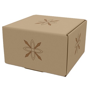 wholesale square luxury custom logo paper packaging mailer carton cardboard corrugated shipping box