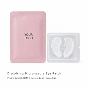 Patchs Oculaires Dissolvants à Micro-aiguilles Grande Taille à l'Acide Hyaluronique pour <span class=keywords><strong>Cernes</strong></span> et Rides, Marque Privée, Usine de Soins de la Peau - Product Image 1