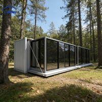 Casa Contenedor Expandible de Doble Ala de 12m para Airbnb, Resort y Vivienda Prefabricada de Vacaciones