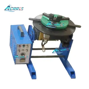 Capacity 50kg Stepper Motor CNC Automatic Welding Rotary Table with Torch Handle