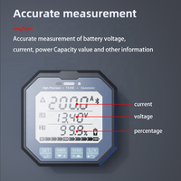 TX20 8-120V350A LCD Electrical Instruments Battery Monitor Charge Discharge Battery Level Capacity Indicator Tester