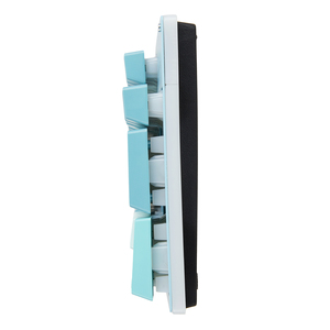 Shipadoo แป้นพิมพ์ USB LED แบบมีสายพร้อมปุ่มกดสามสีสำหรับ GK80คอมพิวเตอร์ตั้งโต๊ะ - Product Image 4