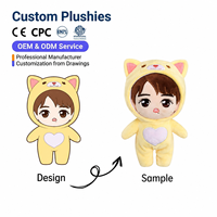 Fabricant de jouets en peluche pas chers, poupées en peluche personnalisées, nouveau design, jouets en peluche de dessin animé, créez votre propre animal en peluche