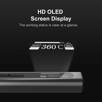 Soldadores Eléctricos Inteligentes Portátiles ProTap de 65 W, Herramienta de Control de Temperatura con Pantalla OLED y PD QC