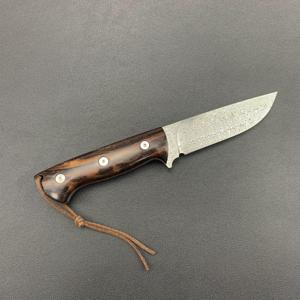 <span class=keywords><strong>Swiss</strong></span>-bột Damascus lưỡi dao Bỏ túi với gỗ đàn hương xử lý thép carbon cao tùy chỉnh OEM cho sử dụng ngoài trời <span class=keywords><strong>Swiss</strong></span> dao - Product Image 2