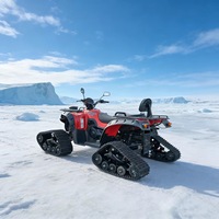 Quad 500cc 4 temps tout-terrain pour adultes, adapté à la plage, à la neige et à la glace