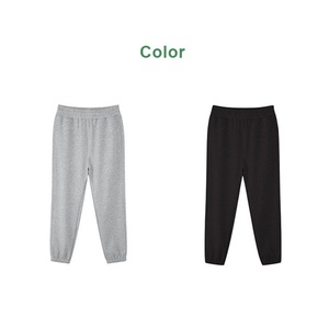 Wholesale New Arrival 330gsm Heavyweight Fleece Casual Loose <b>Cuffed</b> High Waist Breathable Eco-Friendly Outdoor Joggers <b>Men</b> - Product Image 6