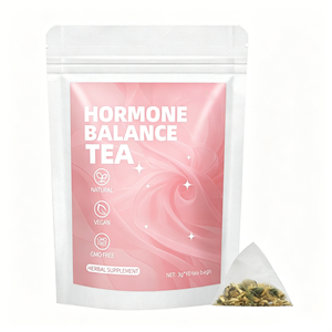 <span class=keywords><strong>Tisane</strong></span> Équilibre Hormonal en Gros pour Femmes – Sachets de <span class=keywords><strong>Tisane</strong></span> aux Herbes avec Menthe Verte, Feuille de Framboisier Rouge, Gingembre et Feuille d'Ortie - Product Image 1