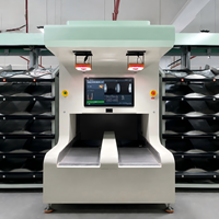 Centre de Logistique Mondial : Mur de Tri 3D à Haute Capacité pour la Gestion des Commandes et le Tri de Colis Internationaux