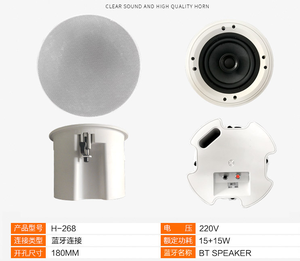 Bộ Thu Và Loa Không Dây Gắn Trần Hệ Thống Âm Nhạc Rạp Hát Tại Gia Không Dây Hệ Thống Địa Chỉ Công Cộng - Product Image 5