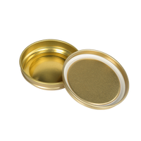 Maison blanche de qualité alimentaire, blanc, thermos russe, rond, bleu, pour vinaigre, 100g 10g 30g 50g 125g 250g 500g