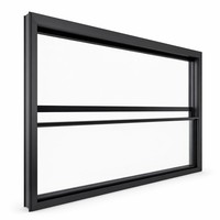 Ventanas Elevables Eléctricas de Aluminio Residenciales HUACAI Personalizadas con Doble Acristalamiento, Rotura de Puente Térmico, PA66, 24 mm, Antirrobo y Motorizadas con Control Remoto