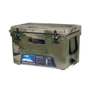 45QT Letter Portable Waterproof Eco-friendly Portable Outdoor Fishing Food Cooler Box