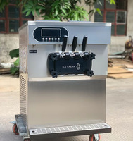 IJsmachine 25-28L/u Fruit Soft Serve IJs Maker Beste Commerciële IJsmachine