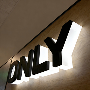 Letrero Acrílico para Exteriores con Iluminación Frontal y Trasera, Letrero LED con Logotipo Acrílico, Letrero Luminoso para Tienda - Product Image 3