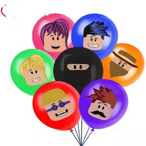 Vente en gros de jeux de robots sur le thème du monde, décoration de fête pour enfants, ballons pour décoration de gâteau et bannière, jouet pour enfants - Product Image 6