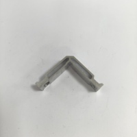 Soporte de Esquina de Aluminio de una Pieza Tengshuo 6063-T5, Moderno y Duradero, 90 Grados, Fundido a Presión, con Tornillos, para Conexión de Marcos de Puertas y Ventanas