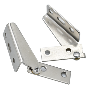 חדר קר נירוסטה אביזרי מקרר תצוגה מקפיא מקפיא דלת ציר זכוכית גיליון מתכת ייצור מוצר - Product Image 2