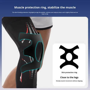 Manchon de compression antidérapant pour cuisse, soulagement de la douleur aux jambes, chaussettes de compression pour mollets, genouillère à soutien élevé pour hommes et femmes - Product Image 6
