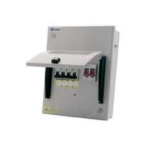 Boîtier de distribution ABS 18/24/36 voies pour intérieur, coffret électrique MCB, équipement de distribution d'énergie, protection IP40, blanc