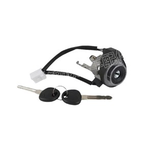 Hyundai Kia Ignition <b>Lock</b> Cylinder 819002KA30 With 2 <b>Keys</b> Black Cylindrical <b>Lock</b> - Product Image 1