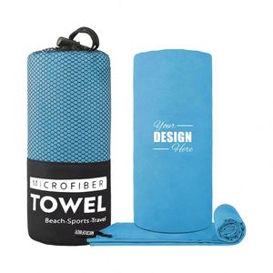 Serviettes de sport à séchage rapide - Serviettes de voyage compactes, douces et absorbantes pour la salle de sport, la plage et le camping, idéales comme cadeaux - Product Image 1