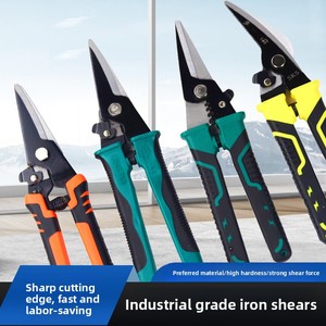 Cisailles industrielles robustes pour tôles, cisailles à profilés, cisailles d'<span class=keywords><strong>aviation</strong></span>, coupe-fils, cisailles à tôle - Product Image 2