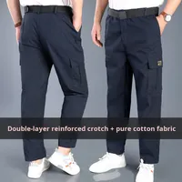 Pantalones de Trabajo para Hombre, de Poliéster, Resistentes a la Suciedad, Resistentes al Desgaste, Protección Laboral, Corte Recto y Holgado, para Mecánicos y Reparación de Automóviles