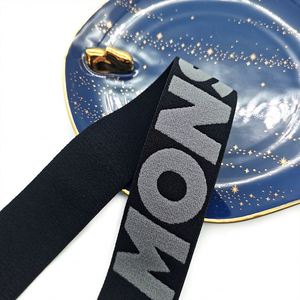 Sangle épaissie en nylon jacquard avec silicone transparent antidérapant, haute ténacité, élastique, pour lunettes de ski, chaussures et casque - Product Image 4