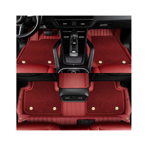 Vente <span class=keywords><strong>de</strong></span> tapis <span class=keywords><strong>de</strong></span> sol <span class=keywords><strong>de</strong></span> <span class=keywords><strong>voiture</strong></span> double couche en cuir <span class=keywords><strong>de</strong></span> vachette, entièrement enveloppants, fabriqués en usine, pour 99% des voitures 4-5 places - Product Image 1