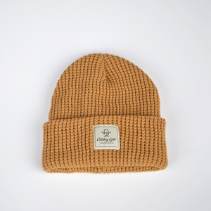 Waffle Knit <strong>Beanie</strong> Hat Custom Logo Winter Hats for Ladies Men Winter Hats for Men Jacquard <strong>Beanie</strong> Caps - Product Image 1