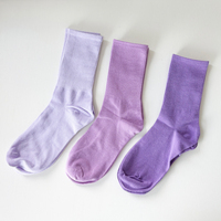 Chaussettes de sport en coton côtelées, élastiques, respirantes, écologiques, séchage rapide, couleurs vives, collection automne, vente en gros usine