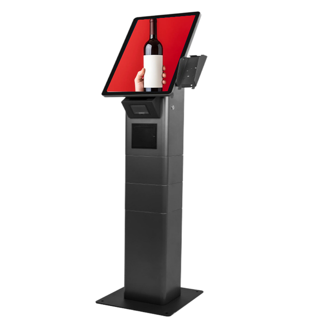 21.5 Inch Automatic Touch Screen Kiosk Self Service Ordering Kiosk for Restaurants Windows Interactive SDK Optional