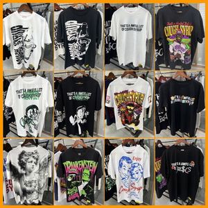เสื้อยืดแขนสั้นผู้ชาย ALOCS ผ้าฝ้าย 100% ลายพิมพ์ COUGH SYRUP แบบสองชั้น น้ำหนัก 240 กรัม คอกลม ระบายอากาศได้ดี - Product Image 5