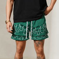 Pantalones cortos sublimados con logotipo personalizado al por mayor 5 pulgadas entrepierna para hombre baloncesto gimnasio pantalones cortos Niño hasta la rodilla pantalones cortos de malla para el verano