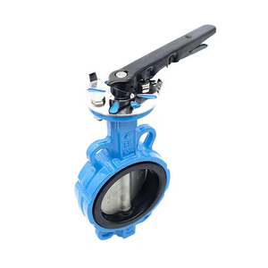 Válvula de Mariposa Tipo Wafer con Asa de Sellado Suave de Hierro Dúctil para Tratamiento de Agua - Product Image 2