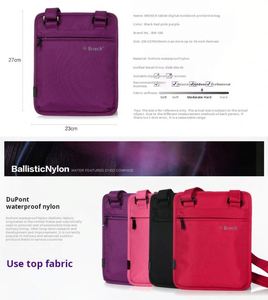 Customized Branding 11inch <b>Laptop</b> <b>Sleeve</b> Case Durable WaterResistant Nylon Messenger Bag for Gifts - Product Image 4