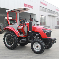 Tracteur agricole 4x4 de 50 CV, essieu renforcé, performances stables pour les travaux en verger et en ferme