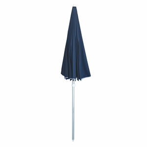 Parasol de plage bleu marine SHANGHAI 240 CM ALU. - Product Image 3