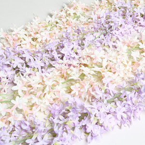 Guirnalda de Flores Artificiales YUNJIN, Diseño Clásico de Glicinia Lila con Rayas, KS-170cm, Decoración Ecológica para Interiores, Bodas y Eventos - Product Image 2