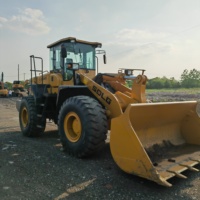 Gebrauchter SDLG Radlader LG956L 5 Tonnen Nennlast Weichai Dieselmotor 162kW Leistung Hydraulikpumpe Getriebe Lager Motor Ausgezeichnet