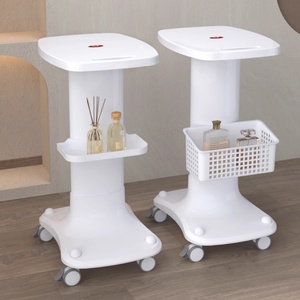 Factory Wholesale Hot Selling Beauty Center Instrument <b>Trolley</b> Equipment With Storage Basket Insert Row Cardan Wheelbarrow - Product Image 3