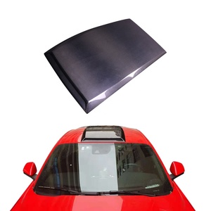 Exclusivo para Ford Mustang 2018-2023, Toma de Aire de <span class=keywords><strong>Techo</strong></span> de Fibra de Carbono, Pieza Decorativa para Carrocería, para Autos con Especificaciones Estadounidenses - Product Image 1