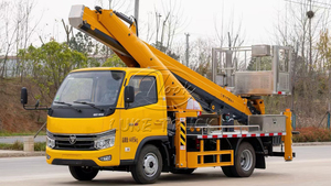 Foton Durable 23 Meter Mobile Aerial Platform 25m Man Lift Vehicle For Building Maintenance - Product Image 6