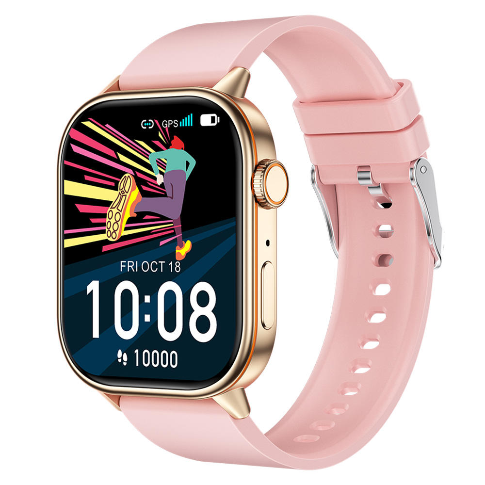 2026 QX17 Smartwatch 2.01Inch Screen BT Call IP68 Waterproof Heart Rate Health Monitoring Relojes Sport Smart Watch for Women