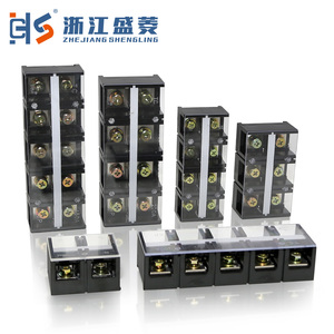 TC-602 CZLS carte de Distribution industrielle 100A 2P 600V Double rangée bloc à vis borne ressort connecteur de barre à courant élevé 24-12 - Product Image 6